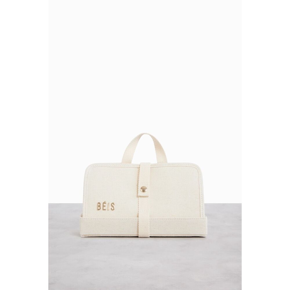 NWT BEIS Dope Kit Travel Organizer in Beige - Picture 3 of 5